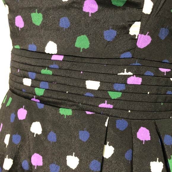 NWT 📌Freebird by Steven Cute Design  "Tiny Trees"  Work to Weekend Dress - Picture 3 of 13